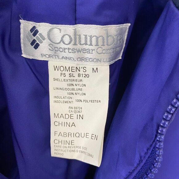 Columbia Womens Medium Snow Pants Nylon Waterproof Adjustable Straps Snow Ski - Picture 3 of 15